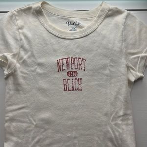 Newport Beach baby tee